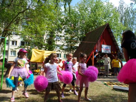 Plenerowa impreza - Bezpieczny przedszkolak